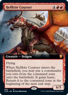🔥 Hellkite Courser Commander Legends Bordless